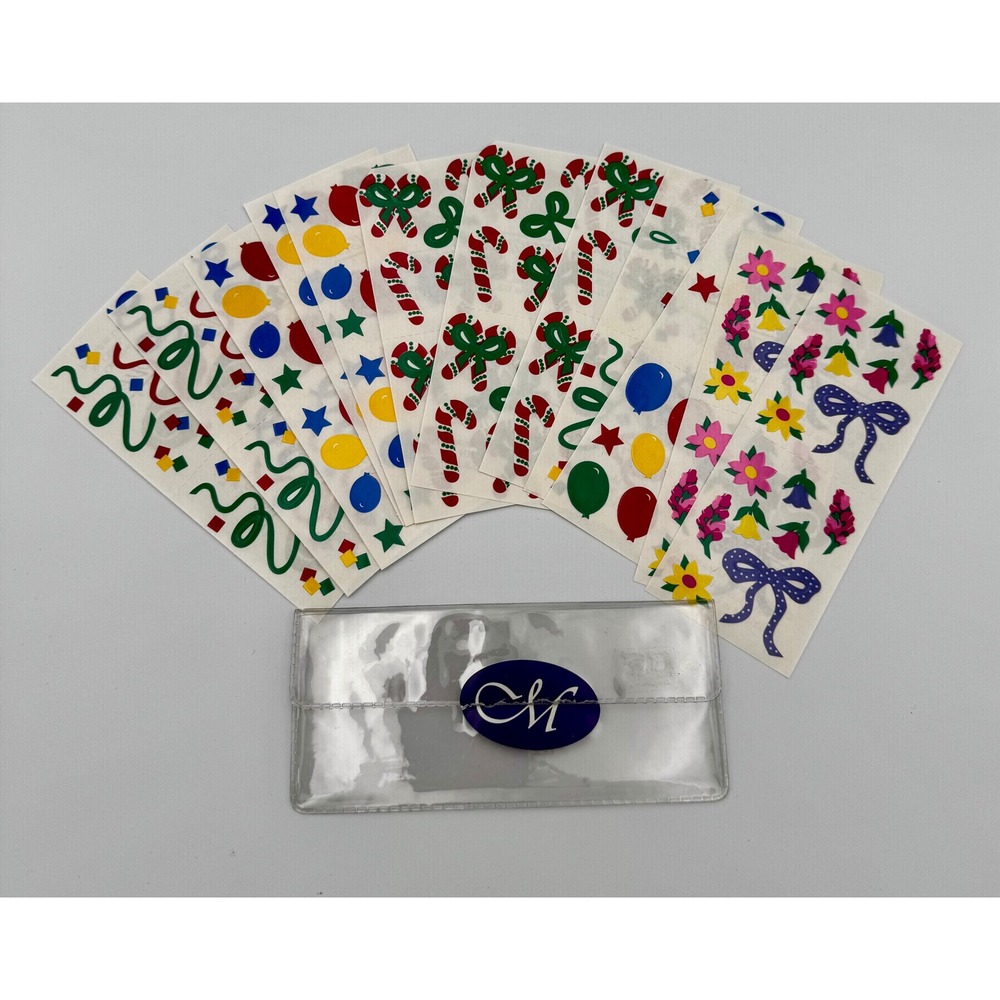 Vintage 1995 Creative Memories Introductory Sticker Pack 12 Strips Near Complete